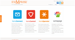 Desktop Screenshot of eximprise.com